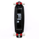 A photo of the underside of the Raith electric skateboard.